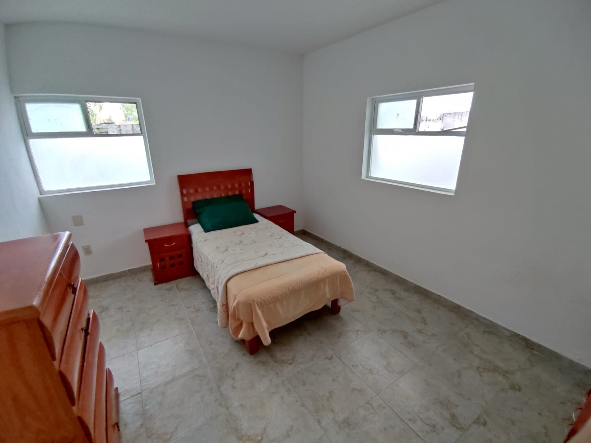 Bright single room
